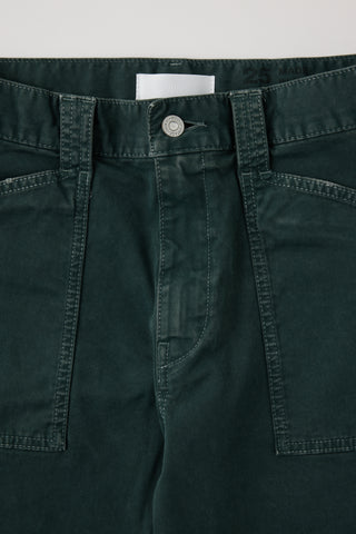 Moussy Vintage Pomonok Gusset Cargo, Dark Green