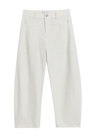Frank & Eileen Bray Barrel Pants, Chalk