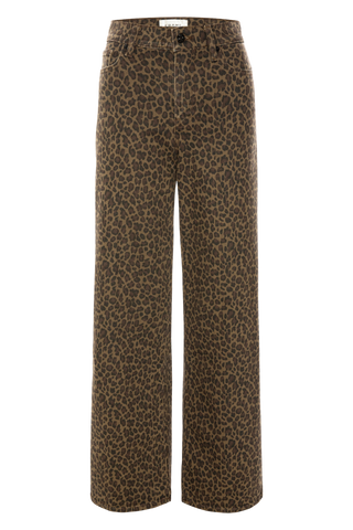Frame LE Slim Palazzo, Leopard