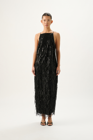 Roame. Tasmin Sequin Dress, Black