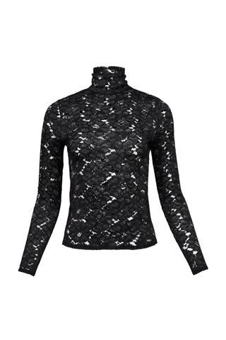 Hunter Bell Blaise Top, Noir Lace