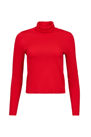 Hunter Bell Roen Turtleneck, Crimson Red