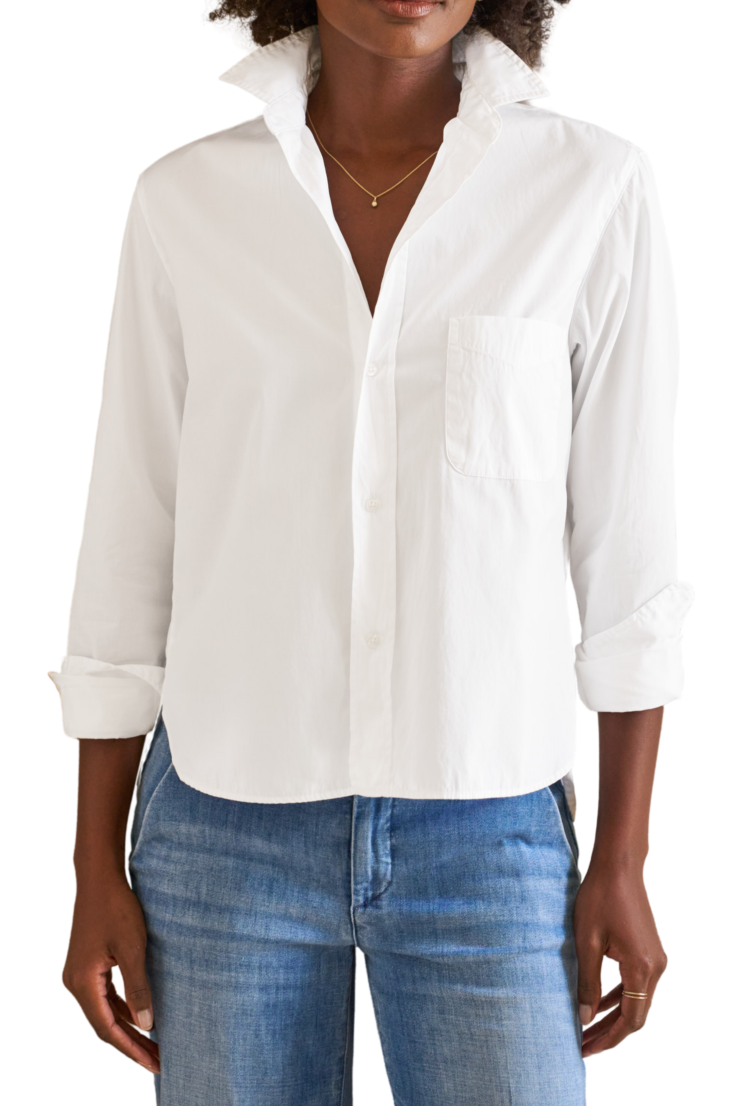 Frank & Eileen Silvio Shirt White / L Frank & Eileen Silvio Shirt White / L