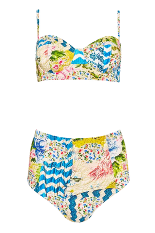 Hunter Bell Two-Piece Swim Bikini, Morning Glory