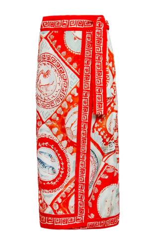 Hunter Bell Paloma Wrap Skirt, Lost At Sea