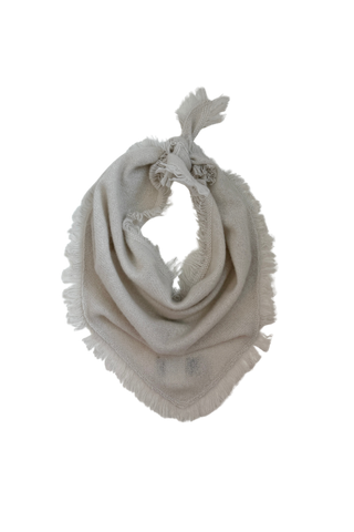 Jumper 1234 Distressed Triangle Scarf, Limestone