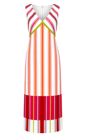 Anna Cate Delia Midi, Bright Stripe