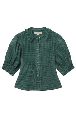 Trovata Jess Blouse, Muir Tartan