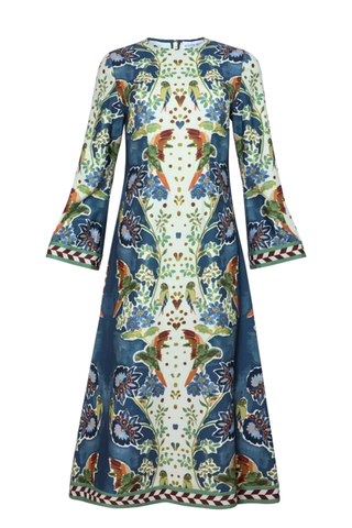 Hunter Bell Townes Dress, Birds of a Feather Navy
