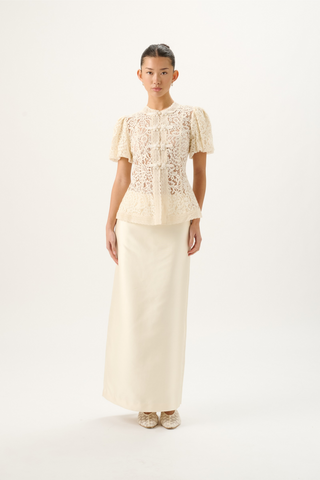 Roame. Augusta Lace Top, Fleurette Lace