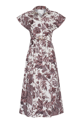 Cara Cara Sawyer Dress, Linden Bloom Ivory
