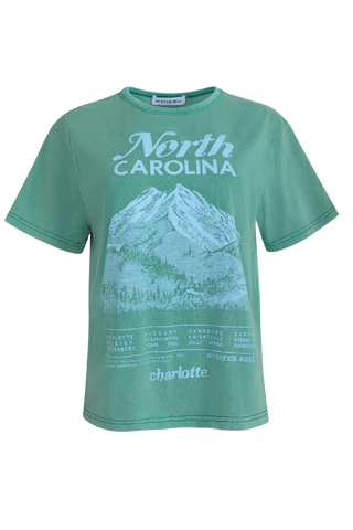 Hunter Bell North Carolina Tee, Pinegrove