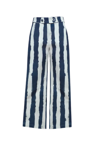 Hunter Bell Juno Pant, Lighthouse Stripe Navy