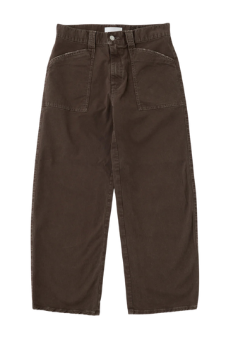 Moussy Vintage Pomonok Gusset Cargo, Brown