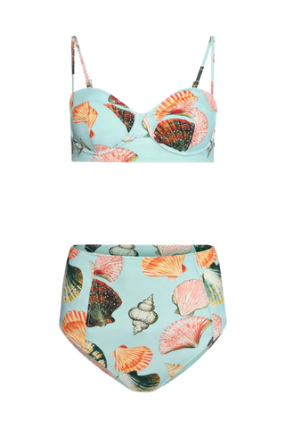 Hunter Bell Bermuda Bikini Set, Somers Shell Mint