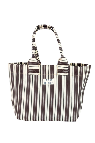 Le Sac Sulpice Biarritz Maxi Tote, Cacao