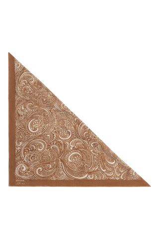 The Great The Stetson Western Paisley Scarf, Rust