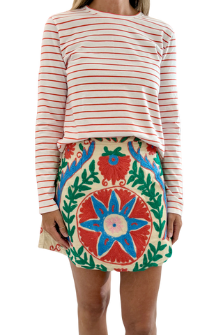 The Liv Heirloom Mini Skirt, Bandera