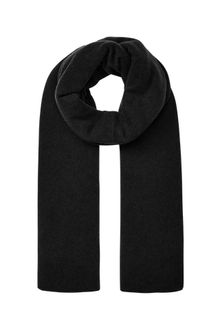 White & Warren Cashmere Travel Wrap, Black
