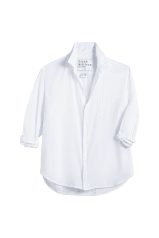 Frank & Eileen Relaxed Button-Up Shirt, White