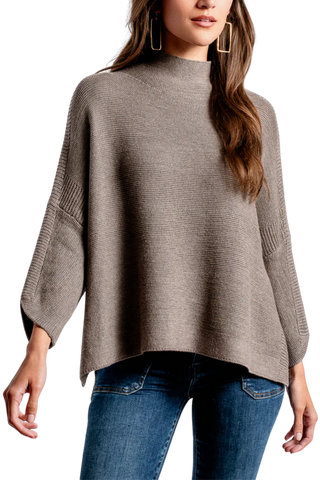 Kerisma Boho Sweater, Heather Brown