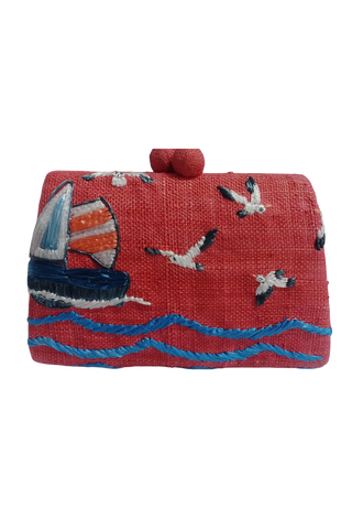 Serpui Candace Boat Embroidery Bag