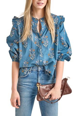 Pink Chicken Misha Top, Balsam Dewdrop
