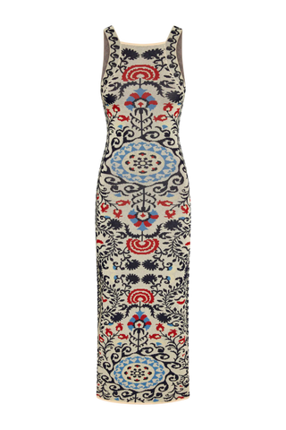 Misa Sariah Dress, Summer Tapestry