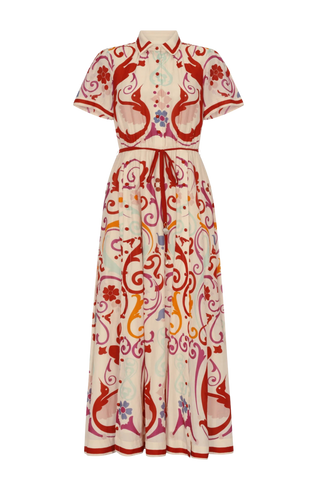 Carolina K Elisetta Dress, Fileteado