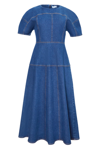 Hunter Bell Loving Dress, Blue Ridge Denim