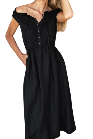 Emerson Fry Roussillon Dress, Jet Black