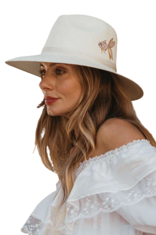 Freya Koi Hat, Natural