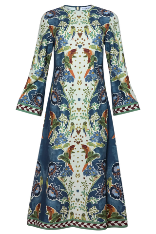Hunter Bell Townes Dress, Birds of a Feather Navy