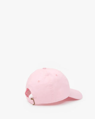 Clare V. Embroidered Ciao Baseball Hat, Light Pink