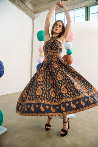 Hunter Bell Bellamy Dress, Glen Paisley
