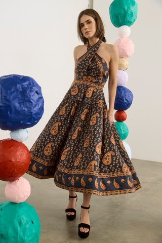 Hunter Bell Bellamy Dress, Glen Paisley