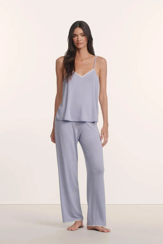 TS Eberjey Frida Cami Pant PJ Set, Lavender Ivory