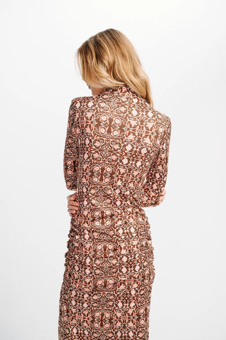 Carolina K Sacha Dress, Winter Vine Black