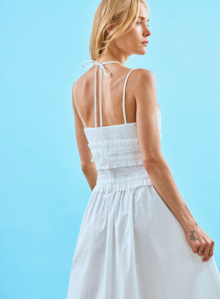 Hunter Bell Francie Dress, White