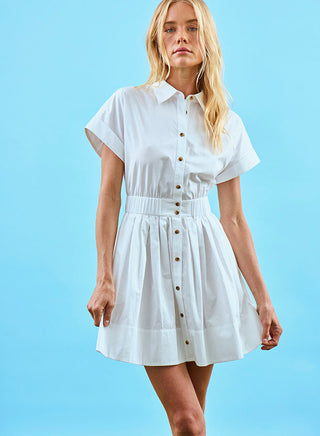 Hunter Bell Howard Dress, White