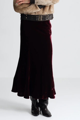 Cara Cara Sanvi Skirt, Sultan Red