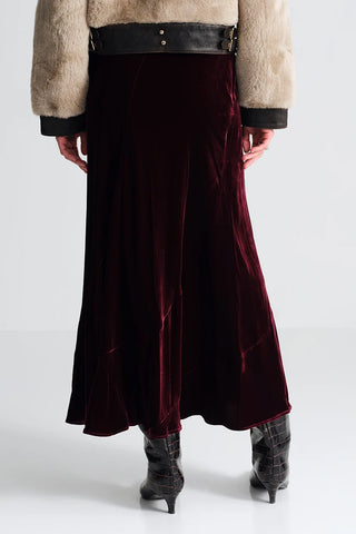 Cara Cara Sanvi Skirt, Sultan Red