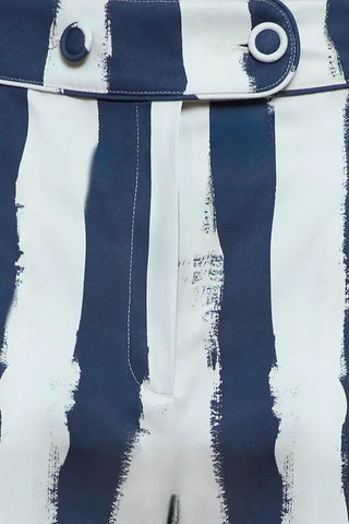 Hunter Bell Juno Pant, Lighthouse Stripe Navy