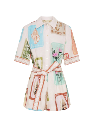 Kivari Coastline Playsuit, Coastline