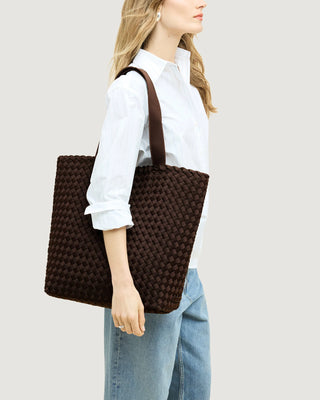 Naghedi Como Shopper Tote, Chocolate