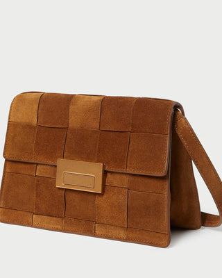 Loeffler Randall Delphine Leather Bag, Cacao