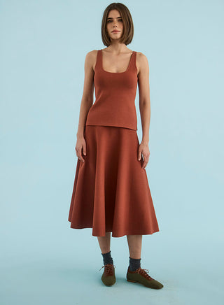 Hunter Bell Davis Cami, Rust