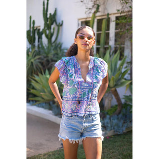 Bell Kiara Top, Green Navy