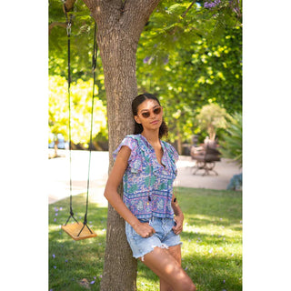 Bell Kiara Top, Green Navy