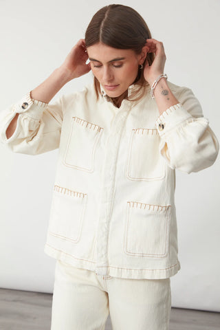 Seventy + Mochi Pablo Jacket, Ecru